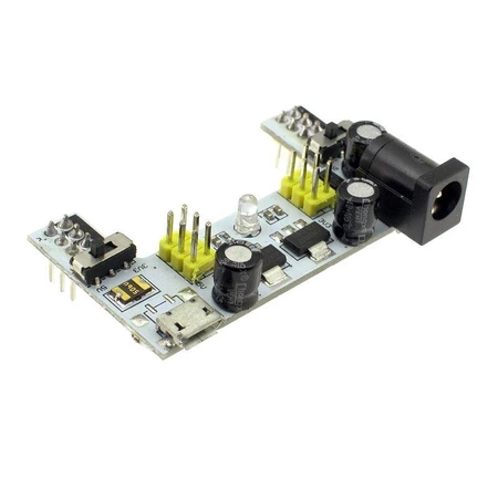 Moduł zasilania 3.3V-5V do płytek stykowych, PowerMod1