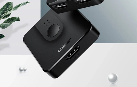 Przełącznik Switch CM217 2wej. - 1wyj. HDMI 2.0 UGREEN
