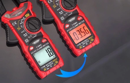 Miernik cęgowy 600A, Habotest HT206A, True RMS