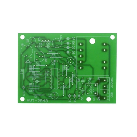 Sygnalizator pracy sprzętu AGD, PCB do projektu AVT2943