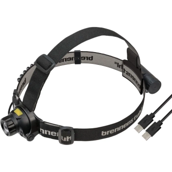 Akumulatorowa latarka czołowa LED SL 401 AF - 400lm - USB-C - Brennenstuhl