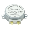 Silnik napędu talerza kuchenki mikrofalowej 220–240 V AC, 5/6 obr./min, wrzeciono 7 mm ścięte, typ SM-2301AF1