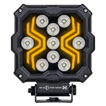Lampa robocza LED samochodowa, X-SPIDER 2, 18W, 12V/24V, IP67, L0195