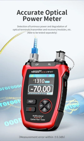 Wielofunkcyjny tester światłowodów, Noyafa NF-917