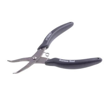 Szczypce wygięte 140mm, profesjonalne, Xytronic AX105