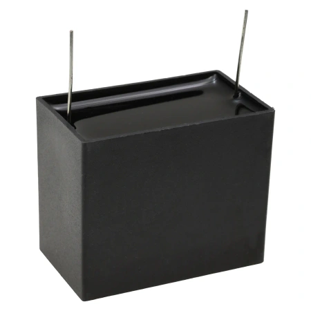 Kondensator rozruchowy do silnika 10µF 450VAC, CBB61, do druku, 47 × 28 × 39 mm, EPERS