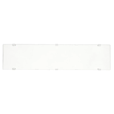 Filtr panelowy przezroczysty ZDFP1010 do obudowy modułowej ZD1010, ABS, Kradex
