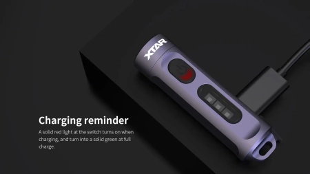 Latarka ręczna - brelok LED Xtar T1 500 lumenów + UV