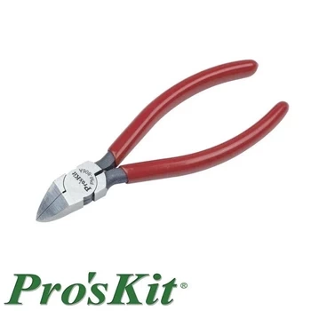 Szczypce obcinaczki boczne: Cu 2mm / stal 0.8mm / plastik, 150mm, Proskit PM-806A