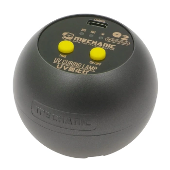 Lampa UV Q2, akumulator 400 mAh, bezprzewodowa, ciemnoszara, Mechanic