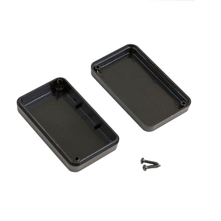 Obudowa 60x36, h=16mm ABS, czarna, KM10