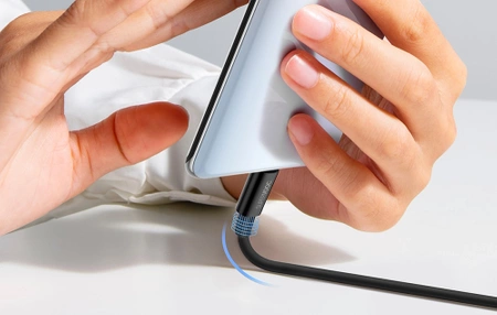 Kabel USB do USB-C 1m, szybkie ładowanie QC 65W, Baseus Superior Series, czarny