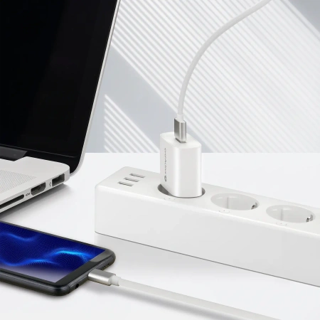 Ładowarka sieciowa USB-A 18W - szybkie ładowanie QC3.0 everActive SC-250Q