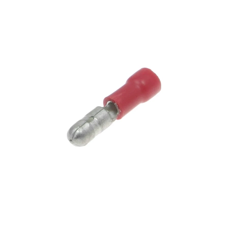 Konektor okrągły izolowany męski 4mm 0.5-1.5mm² - końcówka kablowa