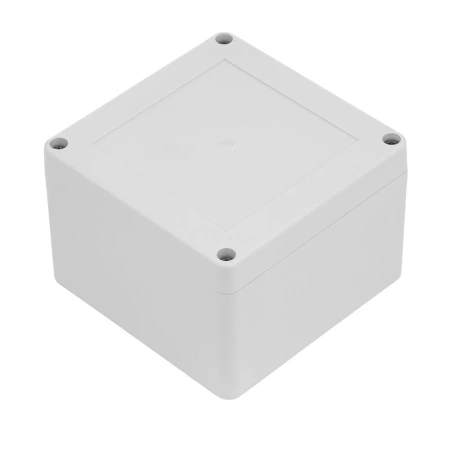 Obudowa hermetyczna ZP105.105.75JH, 105 × 105 × 74,7 mm, ABS, jasnoszara, Kradex