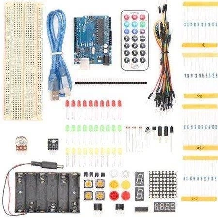 Zestaw startowy UNO basic KIT - Starter Kit UNO R3 - Zgodny z Arduino