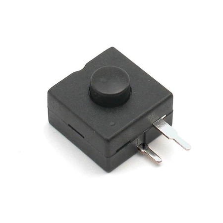 Przełącznik bistabilny ON/OFF 1A, 30V (przełącznik latarkowy) 12x12mm