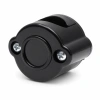 Uchwyt kabla plastikowy 42×32 mm natynkowy czarny - Retro PRL