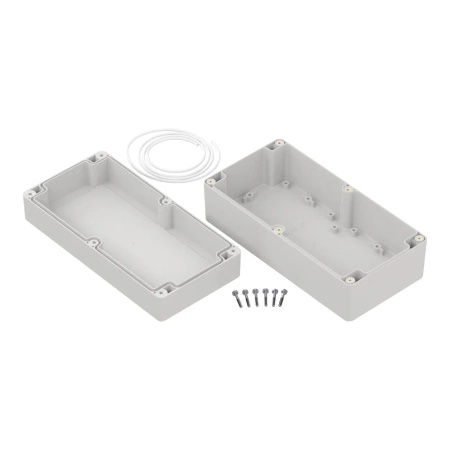 Obudowa hermetyczna ZP200.100.75 jasnoszara ABS