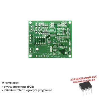 Zamek RFID, PCB i mikroprocesor do projektu AVT969