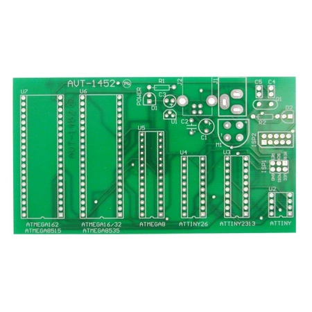 Adapter dla programatorów AVR ISP (6 podstawek DIL) - KIT AVT 1452