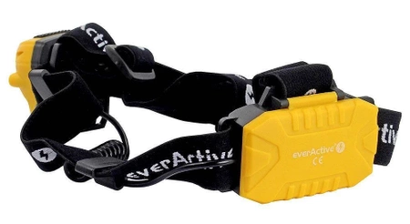 Latarka czołowa LED everActive Cobra HL-250 2xLED Sensor zbliżeniowy