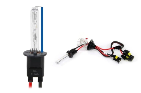 Żarówka ksenonowa żarnik hid xenon do montażu w podstawie H1 8000K AMIO-01418