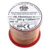 Drut nawojowy emaliowany, 0,15mm, miedź Pure Cu Grade 1, klasa cieplna 155°C, szpulka 200g, ok. 1280m, Indel