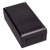 Obudowa uniwersalna Z36, 66 × 125 × 42 mm, ABS, czarna, z panelami bocznymi, Kradex