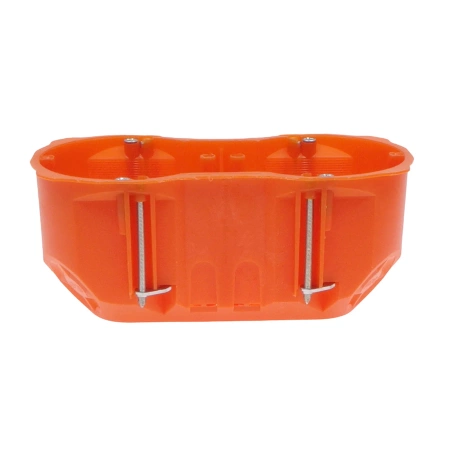 Puszka podtynkowa 60mm, głębokość 60mm, podwójna