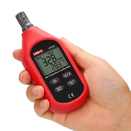 Termohigrometr Uni-T UT-333, temperatura -10 do 60°C, wilgotność 0-99% RH