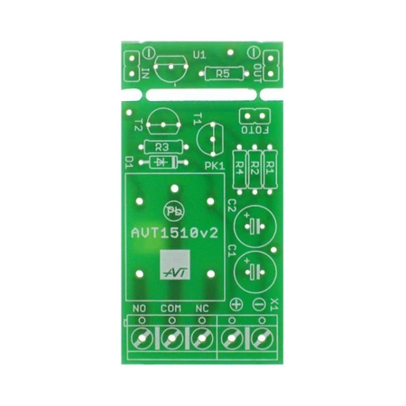 Optyczna bariera laserowa - PCB's do projektu AVT1510