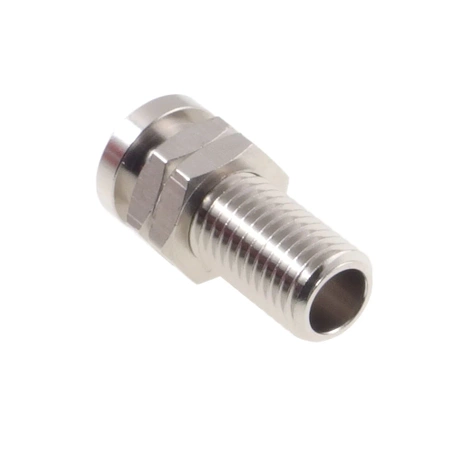 Gniazdo nieizolowane 4mm, M6, przykręcane, przykręcane