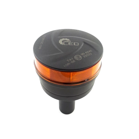 Lampa ostrzegawcza LED do pojazdu, 19W, 30 LED, światło pomarańczowe, trzpień FLEX, R65 R10, ALR0072