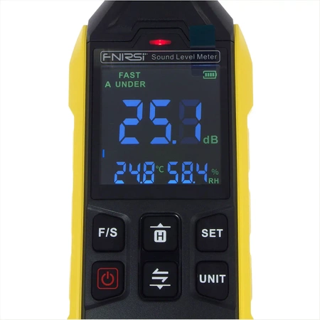 Miernik poziomu dźwięku, Decybelomierz 30-130dB, FNIRSI FDM-01
