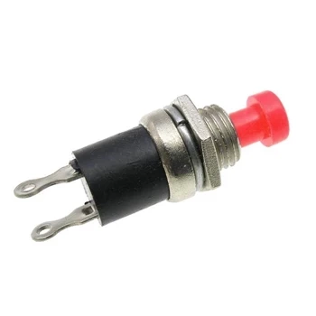 Przełącznik chwilowy OFF-(ON) reset f5mm czerwony