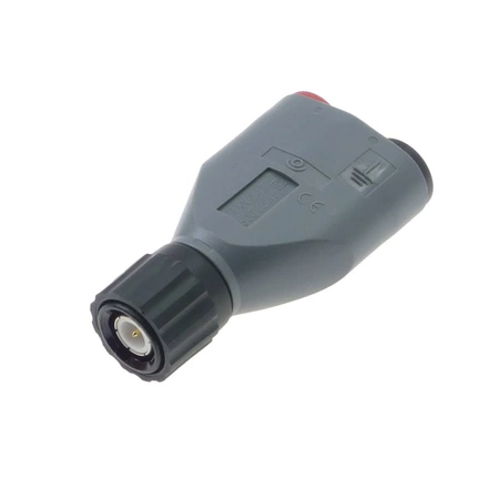 Adapter - wtyk izolowany BNC 50 / 2x gniazdo bezpieczne 4mm