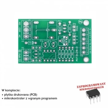 Zamek elektroniczny / immobilizer, PCB i mikroprocesor do projektu AVT3129