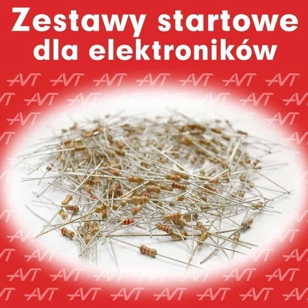 Zestaw rezystorów 0207 [0.25W 5%] 660 sztuk, AVT701