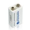 Akumulator Li-ion 6F22 / 9 V 550 mAh z gniazdem USB-C, everActive EVHR22-550