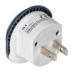 Adapter podróżny TA8 Go to USA 110–230V 10A – wtyczka amerykańska A/B, gniazdo uniwersalne