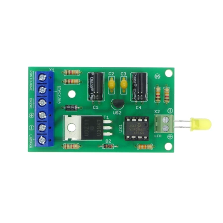Inteligentny sterownik oświetlenia wnętrza - zlutowany KIT AVT 528