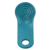 Uchwyt-brelok do pastylki iButton DS1990/DS1990A MicroCan F5, turkusowy