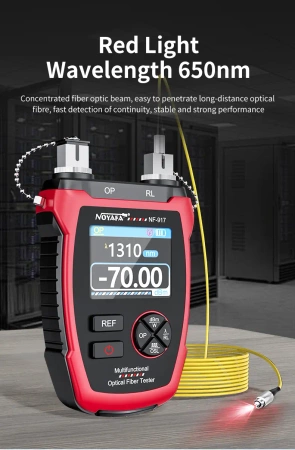 Wielofunkcyjny tester światłowodów, Noyafa NF-917