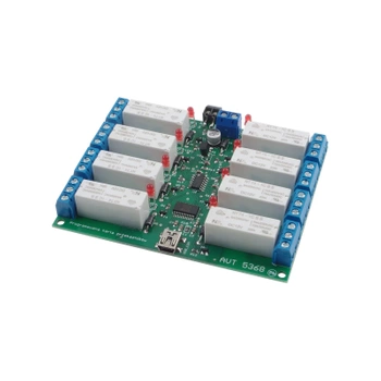 Programowalny moduł przekaźników - zlutowany KIT AVT 5368