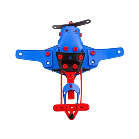 Klocki konstrukcyjne elastyczne: Maszyny 6w1 142 elementy