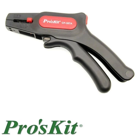 Automatyczny ściągacz izolacji AWG24–10 0,2–6,0 mm² z obcinaczem przewodów ProsKit CP-367A