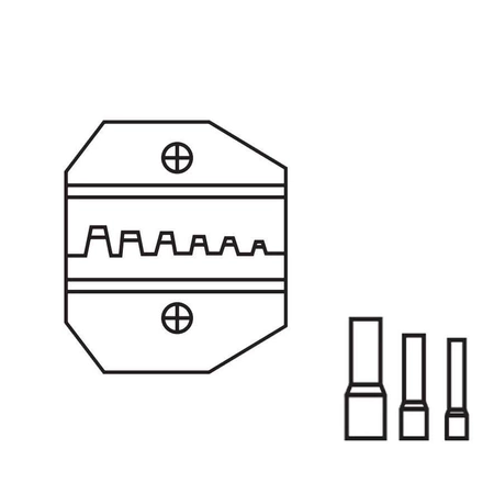 Zaciskarka zakończeń kabla 0.5-4mm2, Proskit CP-3006FD18
