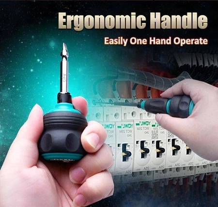 Uchwyt grzechotka z zestawem bitów 10w1 SD-9820 Proskit