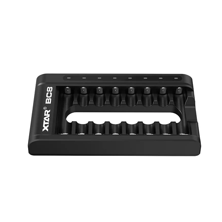 Ładowarka 8-kanałowa do ogniw AA i AAA Li-ion 1,5 V oraz Ni-MH, Xtar BC8